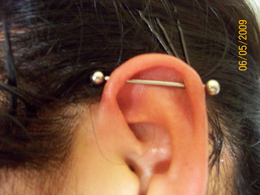 Custom Ear Piercing